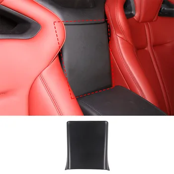 Для Jaguar F-TYPE 2013-2024 ABS Матовый черный Автомобильный подлокотник, коробка, наклейка на заднюю декоративную крышку, Аксессуары для интерьера автомобиля