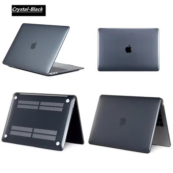 Жесткий чехол для ноутбука с украшением в виде кристаллов для нового Apple Macbook Air Pro Retina 11 12 13 15 с сенсорной панелью/без жесткого чехла для ноутбука