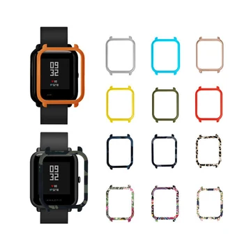 Защитный чехол для часов из ПК для Xiaomi Huami Amazfit Bip Bit Youth Watch, рамка для часов Amazfit Bip, аксессуары для часов