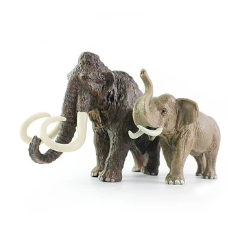 Имитационная модель животного, массивный мамонт, африканский слон, самец, модель слона, мир животных, детские игрушки