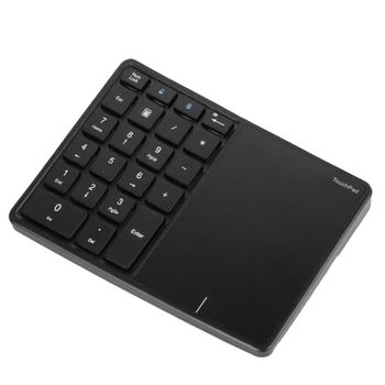 Мини-клавиатура 2.4G Bluetooth, Цифровая клавиатура, 22 клавиши, цифровая клавиатура С сенсорной панелью Для Windows IOS Android