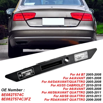 Новый Переключатель Ручки Подсветки заднего Номерного знака Багажника Для AUDI RS4 A4 A5 A6L A8 8E0827574C3FZ 8E0827574C