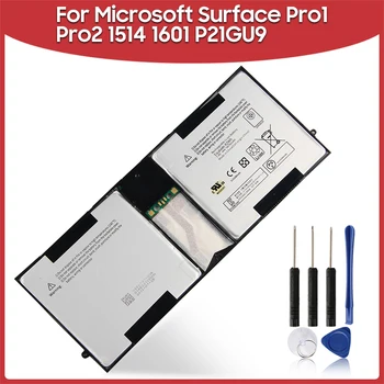 Оригинальная Сменная Батарея 5676 мАч Для Microsoft Surface Pro 1 2 Pro2 1601 1514 P21GU9 Pro1 Аккумуляторы для ноутбуков 42 Вт