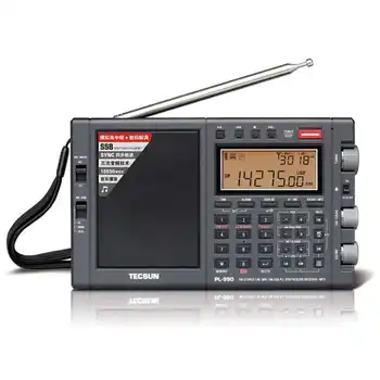 Портативное домашнее радио TECSUN-PL990 FM/Med/Shortwave/SSB /с воспроизведением музыки