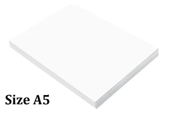 Размер A5 300GSM Обычная белая матовая плотная БУМАГА Cardstock 10/20/50 -количество выбираете вы