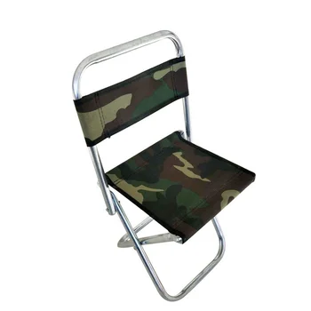 Складной Стул Металлический Портативный Рыболовный Складной стул с сетчатой спинкой, маленький стул для уличного детского отдыха, Осенний Походный стул для рыбалки