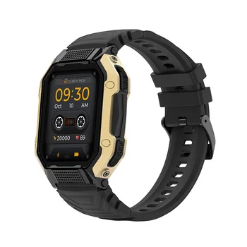 Смарт-часы Мужские Военные Здоровый Монитор Голосовой вызов Bluetooth Фитнес Водонепроницаемые спортивные Смарт-часы для телефона IOS Android Новые