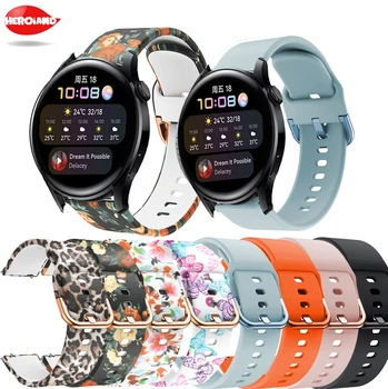 Спортивный Силиконовый ремешок для часов Huawei Watch 3/Pro/gt2 46 мм, ремешок для часов Gs Pro, Сменный браслет Watch3, браслет correa