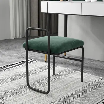 Стулья для гостиной Скандинавские Современные минималистичные обеденные стулья Мебель Диван Фланне Стулья для кухни Кресло Мебель для дома