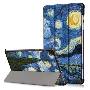 Чехол Для Samsung Galaxy Tab A8 2021 SM-X200 SM-X205 X200 X205 С Вращающейся Складной Подставкой, Противоударный, С цветной Росписью, Чехол для детского Планшета